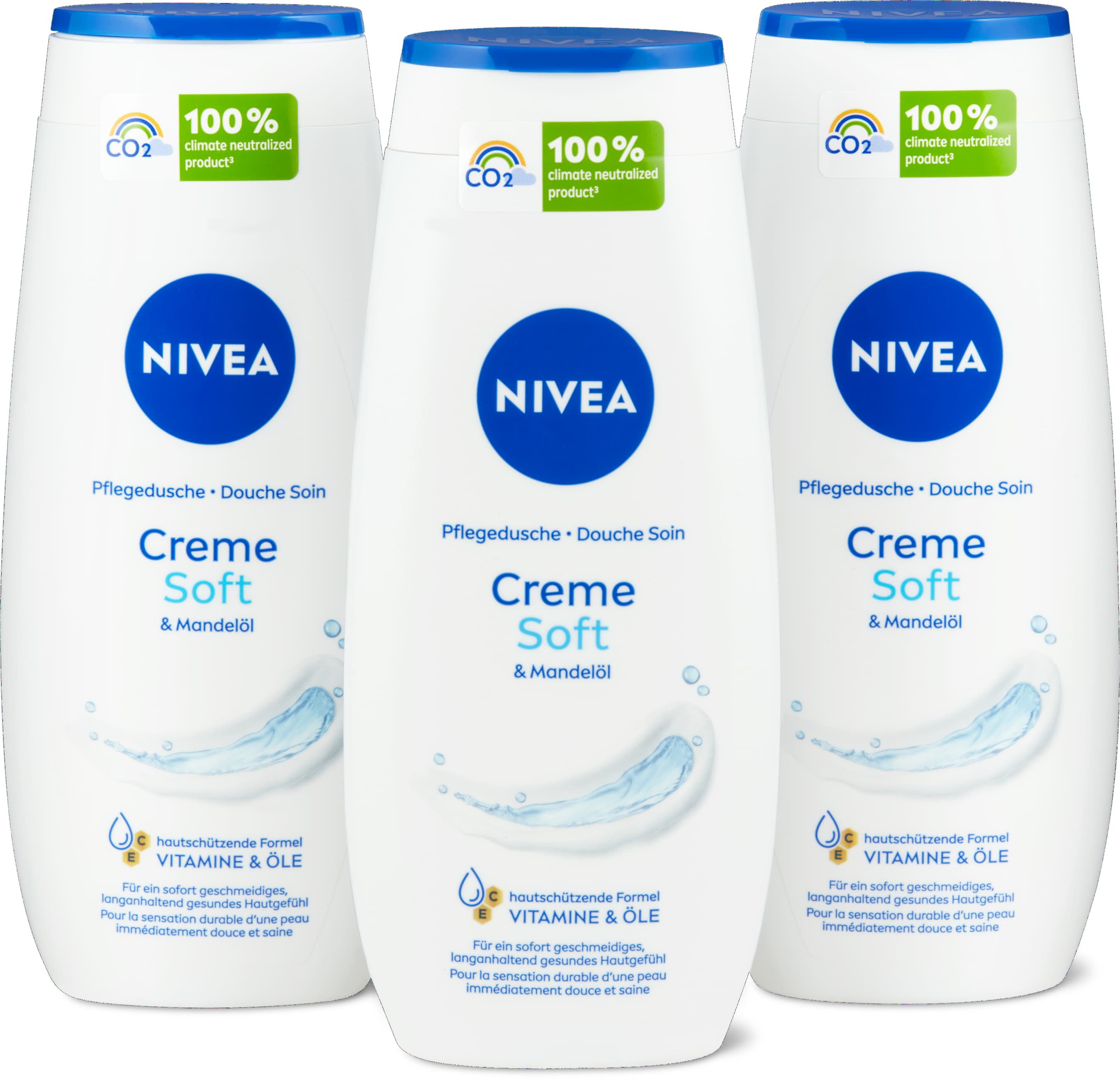 Nivea Duschgel Creme Soft 3x250ml